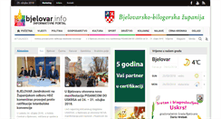 Desktop Screenshot of bjelovar.info