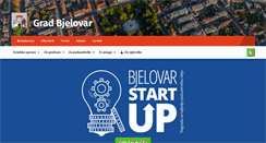 Desktop Screenshot of bjelovar.hr